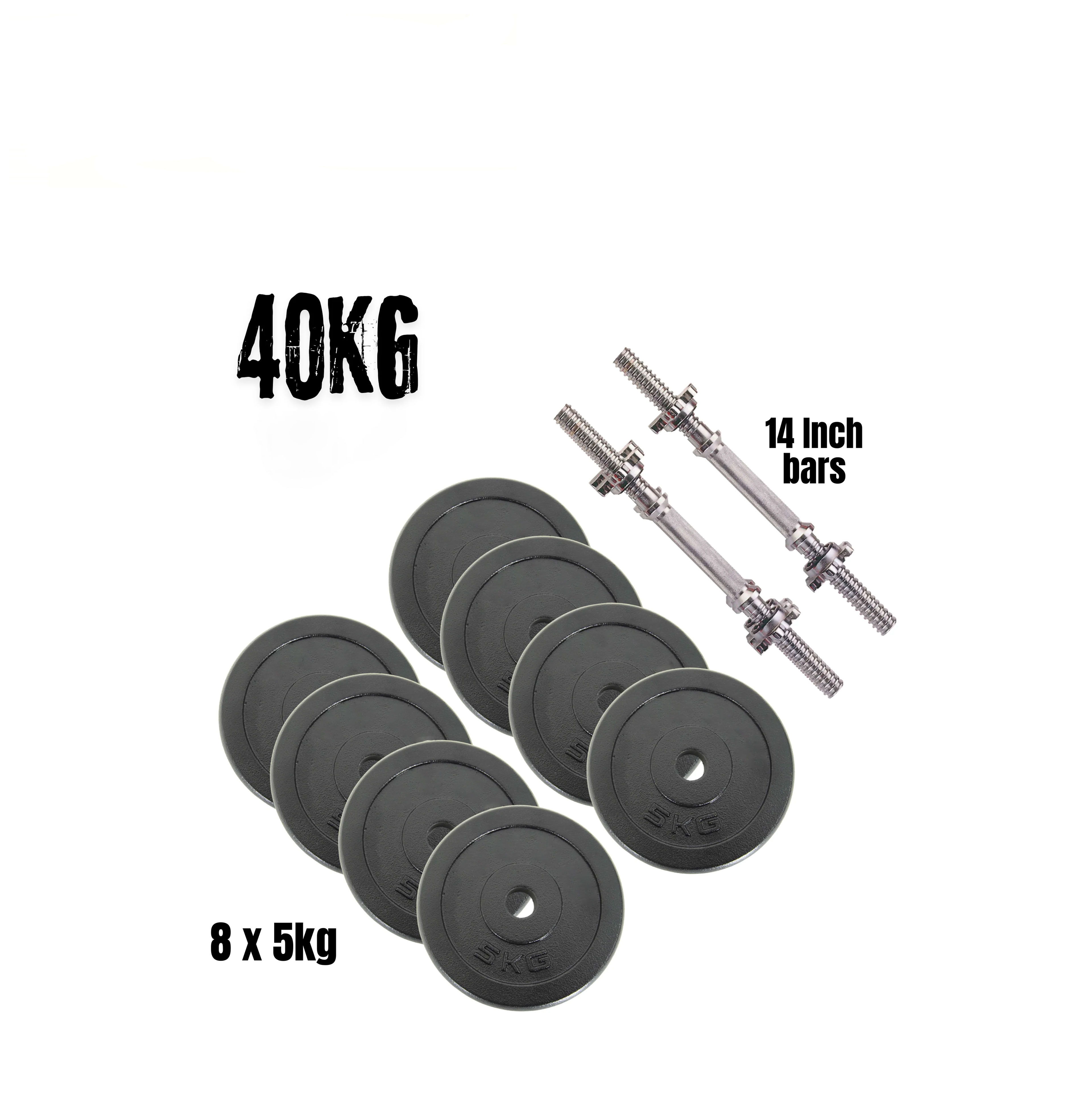 B2432  Cast Iron Dumbbell 