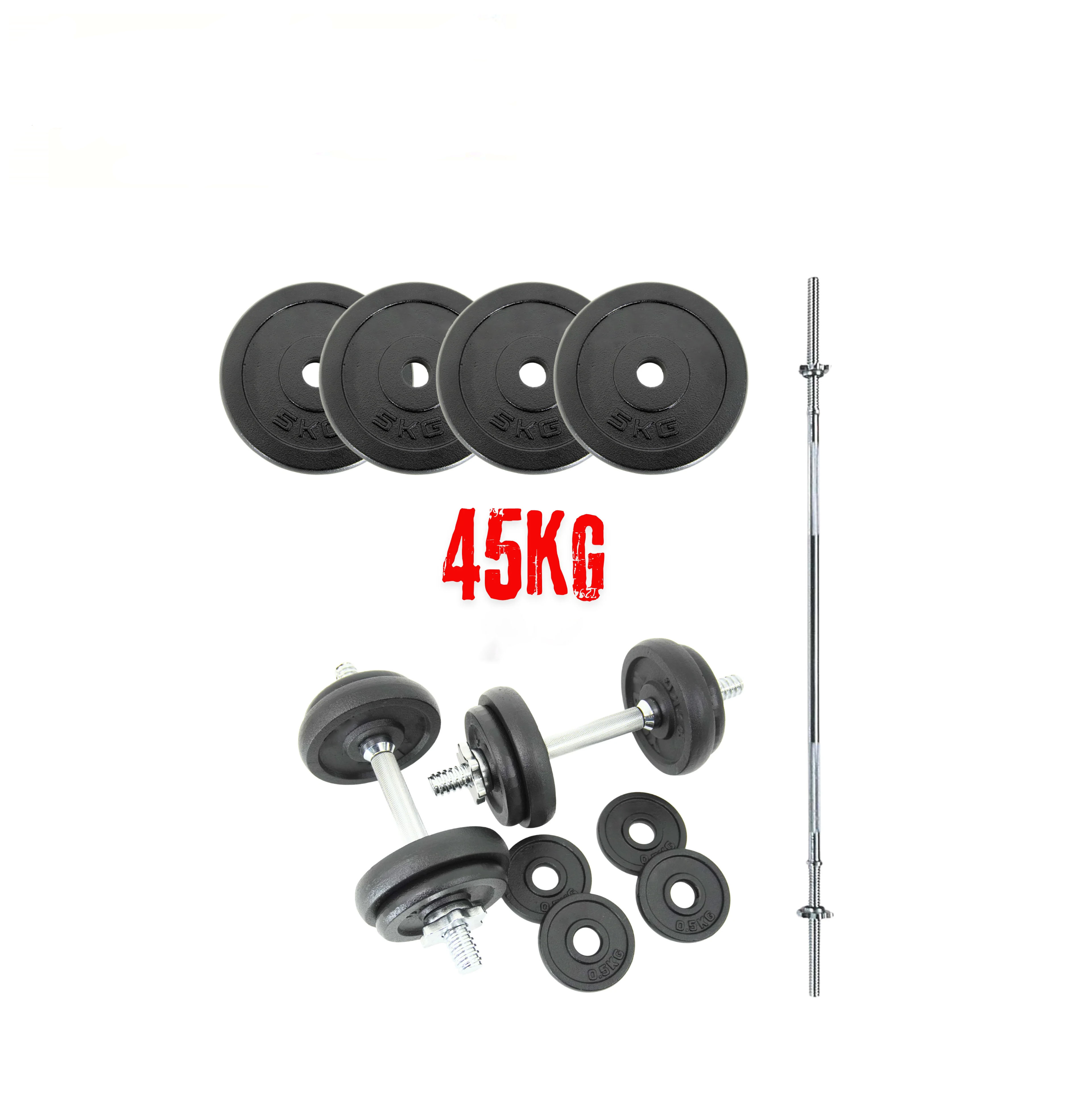 BYW85 Cast Iron Dumbbell