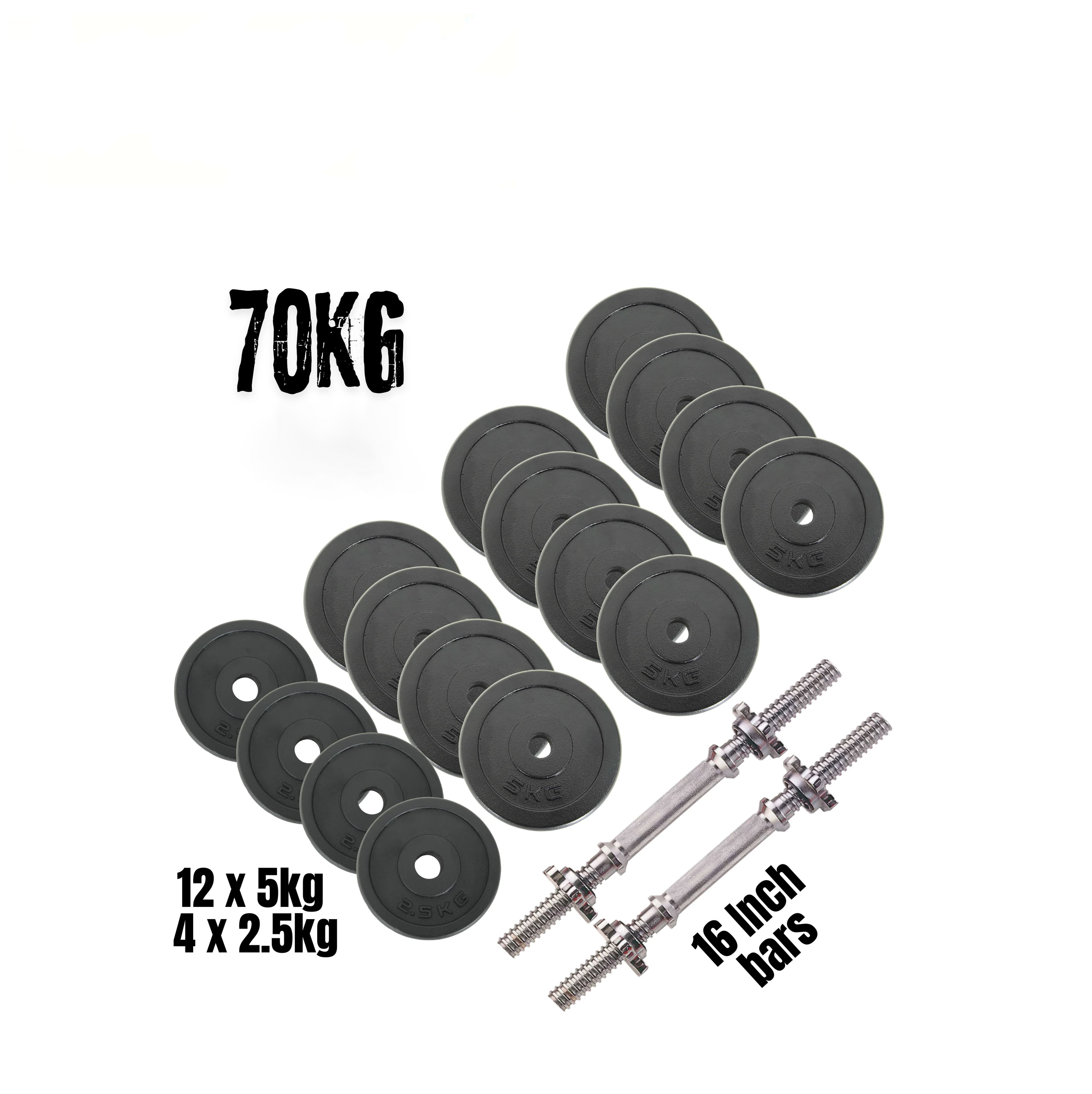 BYW88  Cast Iron  Dumbbell 