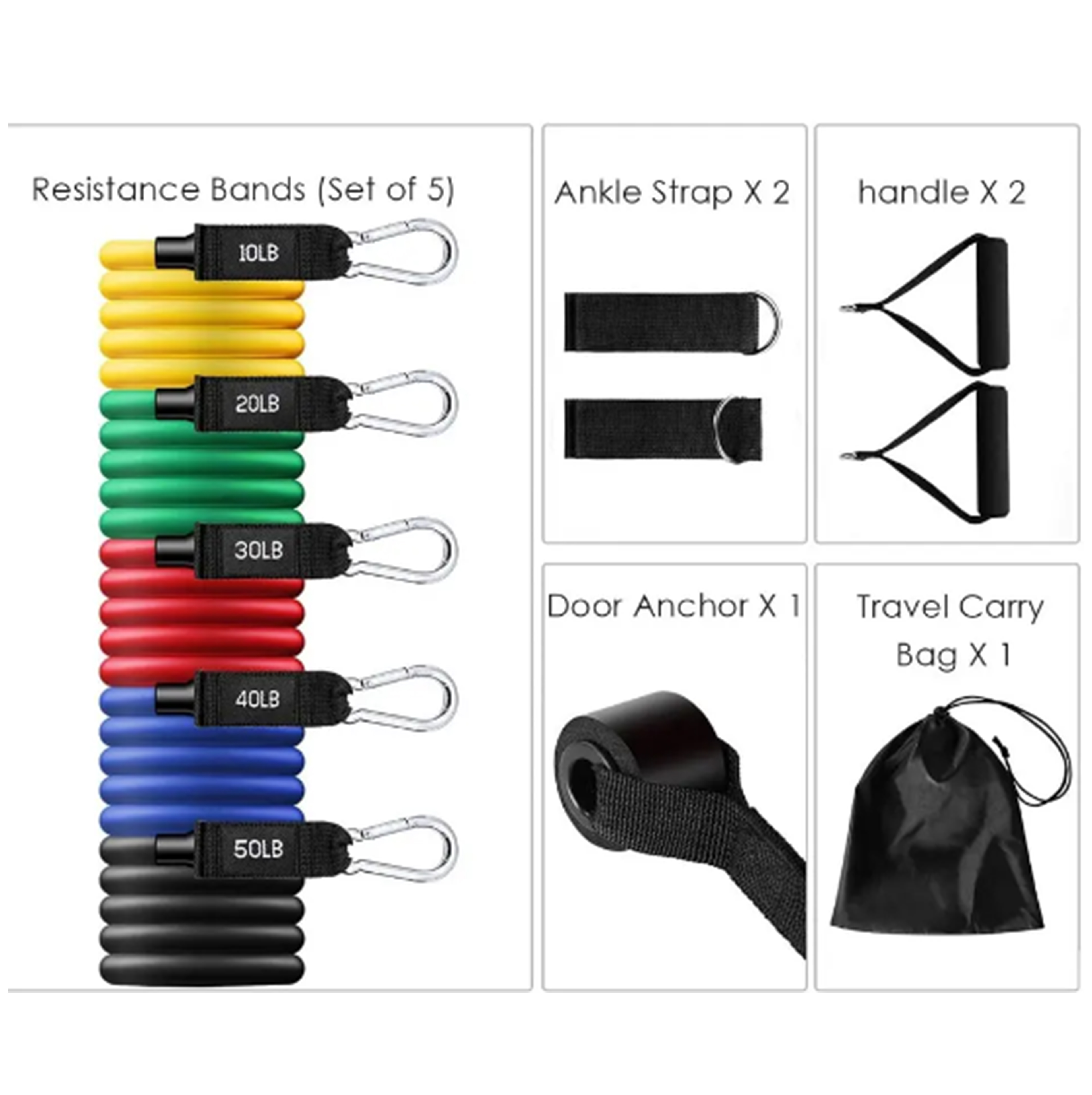 BR607 Resistance  Bands